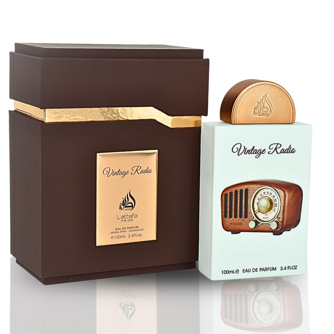Lattafa Vintage Radio U EDP 3.4oz