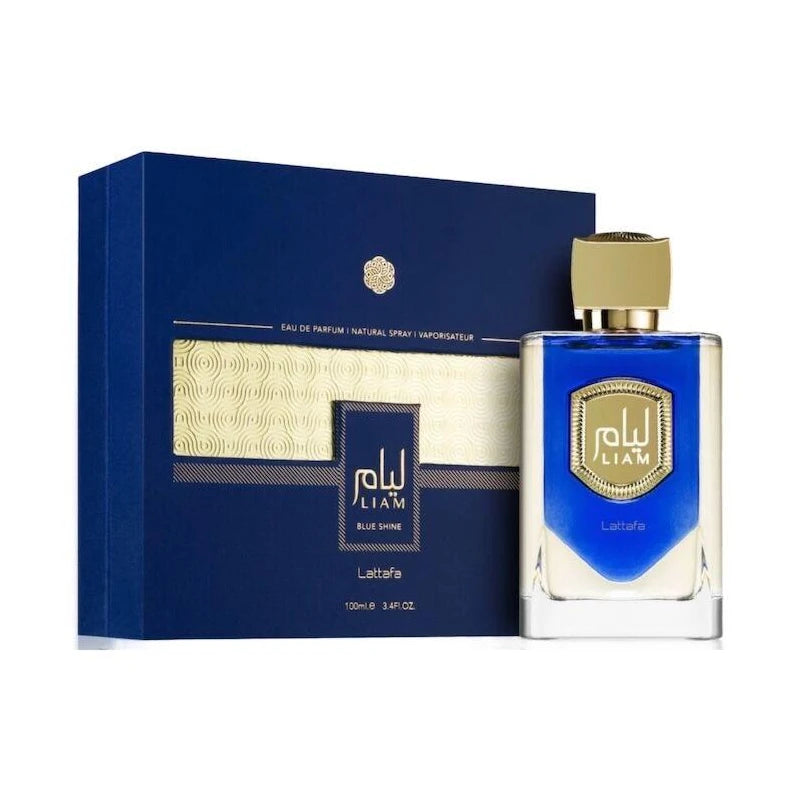 Lattafa Liam blue shine EDP