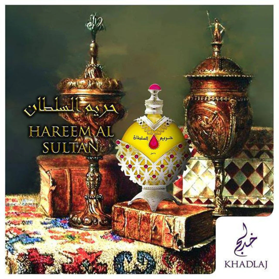 Khadlaj Hareem Al Sultan Silver Oil Perfume